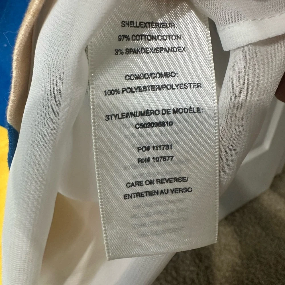 Alice & Olivia Giana Multicolor Crop Top. Size 8. - Picture 5 of 5